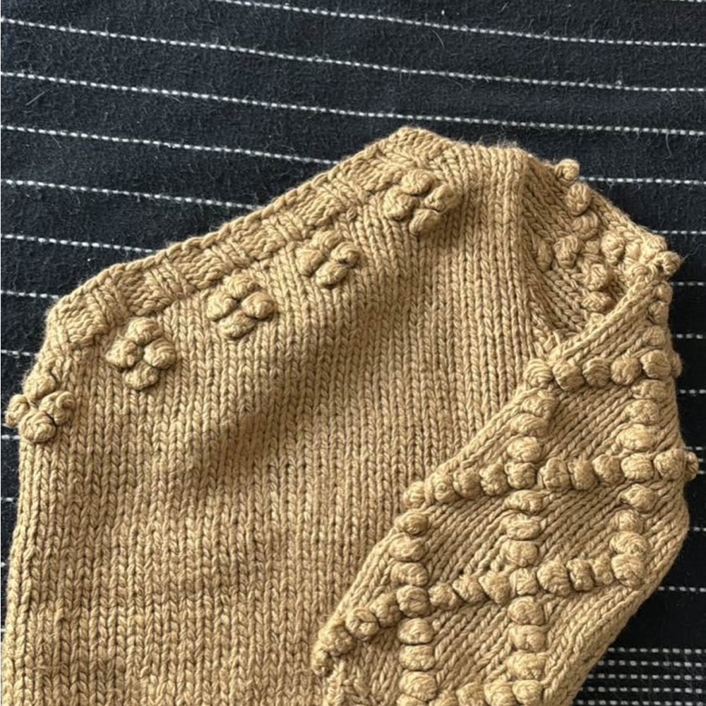 Vici Tan Knit Sweater